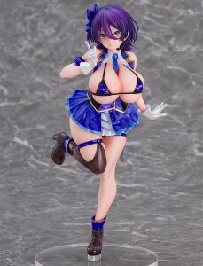 Original Character Illustrated by Satou Kuuki PVC Statue 1/6 Ibuki Asaba Kegareboshi Ao 29 cm - Beschädigte Verpackung