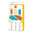 LEGO Textmarker 3-er Pack Bricks