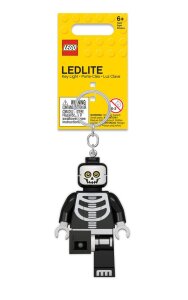 LEGO Classic Schlüsselanhänger mit Leuchtfunktion Skeleton 8 cm