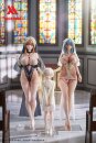 Original Character PU Statuen 2er-Pack 1/6 Lily Nun &...