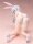 Date A Live: Date A Bullet Statue 1/4 White Queen Bare Leg Bunny Ver. 20 cm