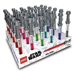 LEGO Star Wars Gelstifte Lichtschwert Display (36)