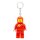 LEGO Schlüsselanhänger mit Leuchtfunktion Astronaut Rot 8 cm