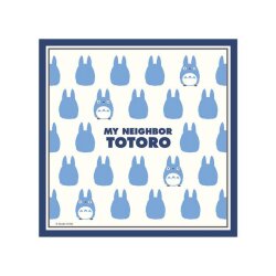 Mein Nachbar Totoro Taschentuch Totoro Silhouette Blue 43 x 43 cm