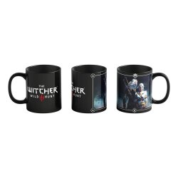 The Witcher III: Wild Hunt Tasse mit Thermoeffekt Geralt & Ciri 480 ml