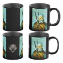 The Witcher III: Wild Hunt Game Art Chronicles Tasse mit...