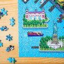 8-Bit Pixel Puzzle New York Level 3 1000 Teile