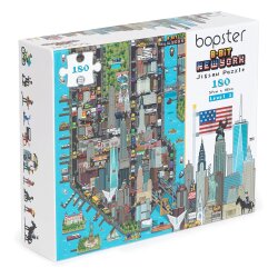 8-Bit Pixel Puzzle New York Level 1 180 Teile