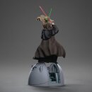 Star Wars Deluxe Art Scale Statue 1/10 Yoda vs Emperor Palpatine (CCXP Exclusive 2024) 31 cm