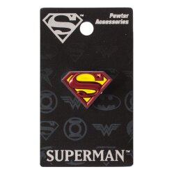 DC Comics Ansteck-Pin Superman Logo bunt