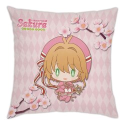 Cardcaptor Sakura Clear Card Kissen Sakura & Kero-chan 35 x 35 cm