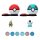 Pokémon Surprise Attack Game Milza & Pokéball vs. Karnimani & Netzball