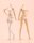Sousai Shojo Teien Zubehör Set für 1/10 Actionfiguren Dress Up Body Size S
