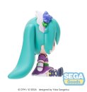 Character Vocal Series 01: Hatsune Miku Fuwa Petit Chibi Figur Hatsune Miku x Love and Berry Dress Up and Dance! Sparkly Purple 8 cm