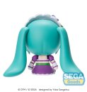 Character Vocal Series 01: Hatsune Miku Fuwa Petit Chibi Figur Hatsune Miku x Love and Berry Dress Up and Dance! Sparkly Purple 8 cm