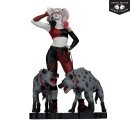 DC Direct Harley Quinn: Red, White & Black Statue...