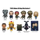 Alien 3D PVC-Taschenanhänger Serie 3 Display (24)