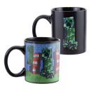 Minecraft Tasse mit Thermoeffekt Creeper