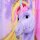 Unicorn Academy Velours-Handtuch Magic 75 x 150 cm
