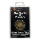 Five Nights at Freddy´s Sammelmünze One Faz Token Limited Edition