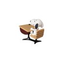 Peanuts UDF Serie 18 Minifgur Snoopy with desk 9 cm