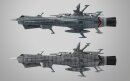 Space Battleship Yamato 2202 Statue Cosmofleet SP Warriors of Love U.N.C.F. AAA-1 Andromeda Re. 19 cm