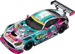 Hatsune Miku GT Project Fahrzeug 1/18 Hatsune Miku AMG 2025 Season Opening Ver. 26 cm