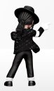 Michael Jackson Minix Figur Billie Jean 12 cm