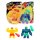 Heroes of Goo Jit Zu Meteor Madness Dehnbare Figuren 2er-Pack Flame Blazagon vs. Cacticus 13 cm