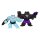 Heroes of Goo Jit Zu Meteor Madness Dehnbare Figuren 2er-Pack Pantaro vs. Sludgewing 12 cm