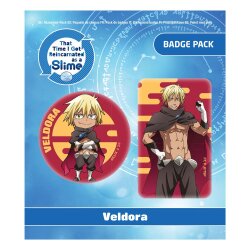 That Time I Got Reincarnated as a Slime Ansteck-Buttons Doppelpack Veldora Human Form