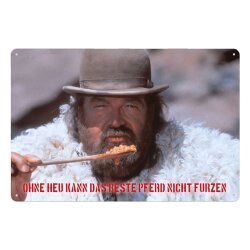 Bud Spencer Blechschild Bohnen 20 x 30 cm