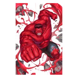 Marvel Red Hulk #1 Kunstdruck Red Hulk 61 x 41 cm - ungerahmt
