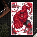 Marvel Red Hulk #1 Kunstdruck Red Hulk 61 x 41 cm -...