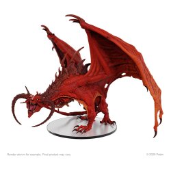 Pathfinder Battles Boxed Miniaturen vorbemalt Diabolic Dragon 18 cm