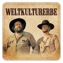 Bud Spencer & Terence Hill Bierdeckel aus Blech...