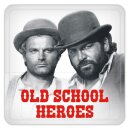 Bud Spencer & Terence Hill Bierdeckel aus Blech Old...