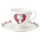 Sanrio Bone China Tasse und Teller Set Hello Kitty