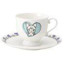 Sanrio Bone China Tasse und Teller Set Kuromi
