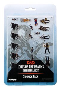 D&D Icons of the Realms Miniaturen Essentials 2D Miniatures - Sidekick Pack - Beschädigte Verpackung