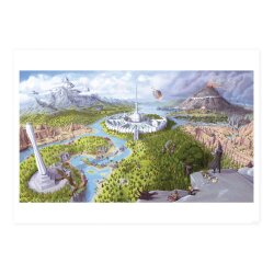 The Elder Scrolls IV: Oblivion Kunstdruck Imperial City 42 x 30 cm