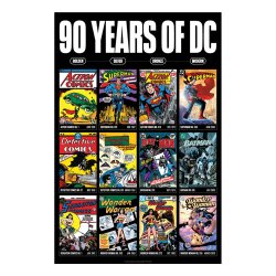 DC Comis Kunstdruck 90 Years Limited Edition 42 x 30 cm