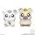 Hamtaro Minifiguren mit Beflockung 4 cm Display (8)