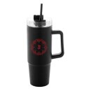 Doom The Dark Ages Thermobecher mit Trinkhalm Shield 1180 ml