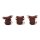 Gremlins Figuren 3er-Pack Three Wise Gizmo 8 cm