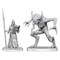 Pathfinder Deep Cuts Miniaturen unbemalt Vloriak (Despoiler Demon) & Demonologist