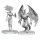 Pathfinder Deep Cuts Miniaturen unbemalt Gargoyle & Shae