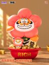 I Am Not Fat Tiger Statue Alexander the Tiger Rich Flower...