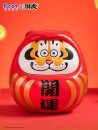 I Am Not Fat Tiger Statue Alexander the Tiger Dharuma 20 cm