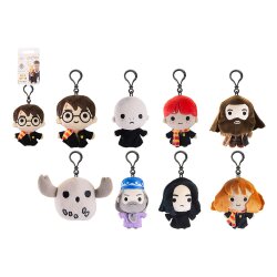 Harry Potter Clip-On Plüschfiguren 12 cm Sortiment (12)